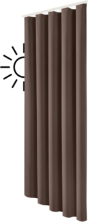 heimtexland Verdunkelungsvorhang Thermo Verdunklungsgardine Deko Gardine Vorhang, Multifunktionsband (1 St), verdunkelnd, Verdunklungsstoff, blickdicht, Sonnenschutz, Verdunklung, Kälteisolierung, Schalldämmung
