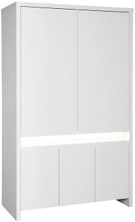 Schardt 'Planet White' Kleiderschrank 5-türig