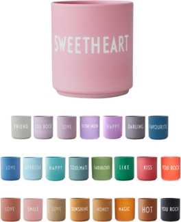 Design Letters Becher Favourite Cup Sweetheart Rosa 10101002PKSWEETHRT