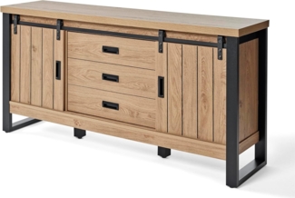 Jahnke Sideboard Slide SBS 150 Montana Eiche