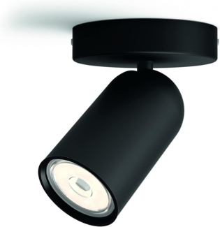 Philips PONGEE single spot black 1xNW