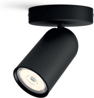 Philips PONGEE single spot black 1xNW
