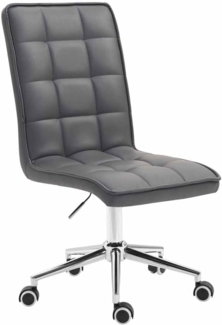 CLP Arbeitshocker Peking V2 Kunstleder drehbar mit Höhenverstellung,grau