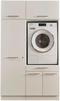 Laundreezy Mehrzweckschrank-Set LAUNDREEZY LDSK7, Breite 117,5 cm