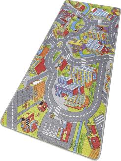 Hanse Home Spielteppich Kinderteppich Smartcity grau 160x240 cm