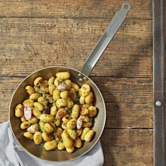 De Buyer - Bratpfanne CARBONE PLUS aus Eisenstahl - 20 cm Durchmesser - 5110. 20