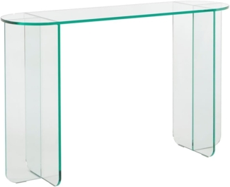 Vente-unique - Wandkonsole - Sicherheitsglas - Transparent - FEYZA