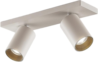 Arcchio Deckenstrahler Brinja, Metall, Weiß IP20, 2 x 10 W LED