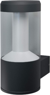 Ledvance LED Außen-Wandleuchte Smart+ Outdoor Lantern Wall dunkelgrau