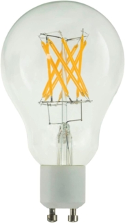 SLV LED A60 Crossed Filament, LED-Leuchtmittel, GU10, PHASE, 6,5W, 2700K - LED Lampen Sockel GU10