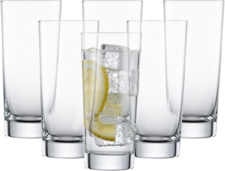 Schott Zwiesel Longdrink Glas 79, 6er Set, Basic Bar Selection, Tumbler Classic, Form 8750, 366 ml, 115837