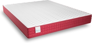 Nalui Gredos viskoelastische Matratze, wendbar, 90x190 cm, mit Visconfort-System, Stretchgewebe und atmungsaktivem 3D-Gewebe, Höhe: ± 21 cm, mittlere bis hohe Festigkeit, anpassbar, hergestellt in