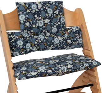 Babyline Kissenbezug für Stokke Hochstuhl, kompatibel mit Stokke, Stokke Tripp Trapp, Trip Trap Stokke, Stokke Evolutions-Hochstuhl und Stokke Hochstuhl (Hippie Rot)