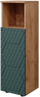 Vicco 'Irma' Midischrank, Holz, Goldkraft Eiche, 95 x 30 x 30 cm