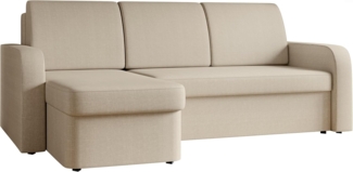 Ecksofa Tohelin (Farbe: Lux 25)