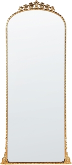 Wandspiegel LIVRY 51 cm 114 cm Metall Gold