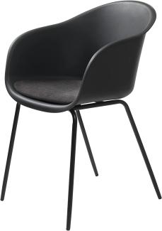 2er-Set 'Tom' Esszimmerstuhl, schwarz
