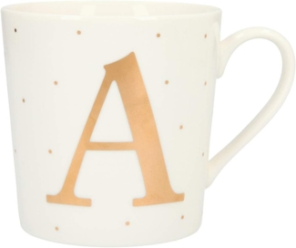 Depesche Porzellan Becher mit Sprüchen und Buchstaben