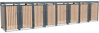 Westmann Metall Mülltonnenbox Planta | 8x240 L |