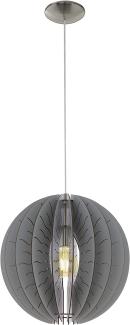 Eglo 32822 Hängeleuchte Lamellenlampe FABESSA Ø 40cm dimmbar in grau