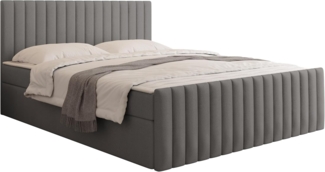 Boxspringbett Tirulo Fix (Farbe: Manila 16, Größe: 180 x 200)