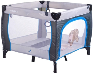 Caretero Playpen Quadra Gray