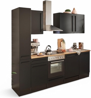 BASIC by Balculina Küchenzeile Jazz, Breite 250 cm, wahlweise mit E-Geräten