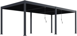 Oasis Pergola 3,6x7,2m, anthrazit, Aluminium