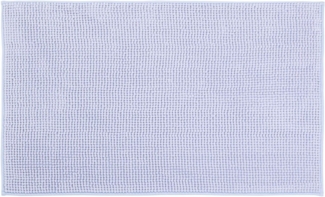 Gözze Badematte Chenille, Höhe 15 mm, rutschhemmend beschichtet, fußbodenheizungsgeeignet, Polyester, rechteckig, Badteppich, Uni Farben, besonders weich durch Microfaser, waschbar