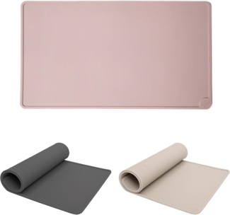 LucyBalu Napfunterlage SQUARE (50x29 cm), für Katzen, verschiedene Farben, lebensmittelechtes Silikon