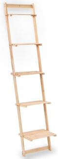 vidaXL Leiterregal Zedernholz 41,5x30x176 cm 246438
