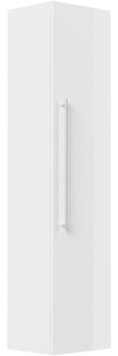Magnolia Home Hochschrank Hochschrank 150 cm weiss hochglanz
