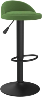 vidaXL Barhocker Dunkelgrün Samt 333593