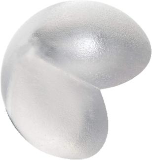 5er Danto® Spar Pack Eckenbumms, Eckenschutz, Kantenschutz, Eckenpuffer, 25 mm, transparent, aus Kunststoff