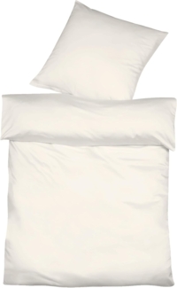 Fleuresse Leinen-Bettwäsche Provence, creme 1 Bettbezug 200x220 cm + 2 Kissenbezüge 80x80