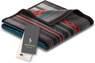 Wohndecke Tribal Mix, gestreifte Ethno-Decke in 150x200 cm, Biederlack, Decke aus Baumwollmischgewebe, Made in Germany