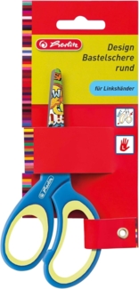 Herlitz Bastelschere Design rund Linkshänder 1er