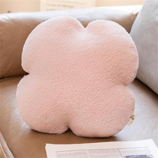 Herzkissen, Herz Kissen Kinderzimmer Decor, Kuschelkissen Kinder Herzform Dekokissen Kopfkissen Kissen Zierkissen für Wohnzimmer Sofa Kind Schlafzimmer Bett (Rosa,40 cm)