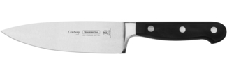 Tramontina 24011-106 Kochmesser, Edelstahl DIN 1. 4110