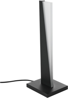Eglo 99564 LED Tischleuchte ISIDRO schwarz satiniert H:41cm mit Kabelschalter 3000K
