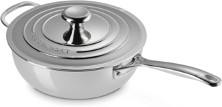 Le Creuset 3-Ply Plus Sautépfanne Antihaft 24 cm - 20 bis 24 cm