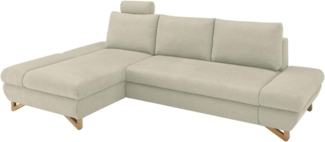 Ecksofa Skalm in beige 284 cm