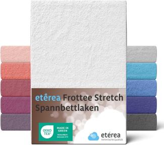 etérea Frottee Spannbettlaken 200x200 - 200x220 cm Weiss