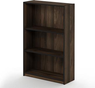 Furinno JAYA Einfaches Bücherregal, Columbia Walnut, 24. 13 x 62. 23 x 102. 36 cm