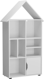 Kinderregal Estell Weiß 71 x 148.4 cm Vicco