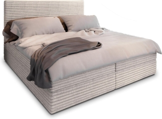 Masseno Boxbett PISA 140x200 cm mit Bonell Matratze und Topper