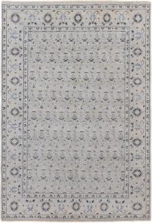 Morgenland Designer Teppich - 233 x 173 cm - grau