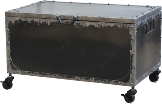 Factory Koffer Metallkoffer auf Räder Kiste Chic Antique 41576-25