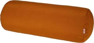 Nackenrollen Hülle ca. 15x40 cm sanddorn-orange beties "Wunschton"