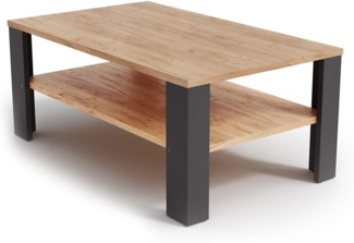 Couchtisch Anthrazit 100 x 60 cm Vicco